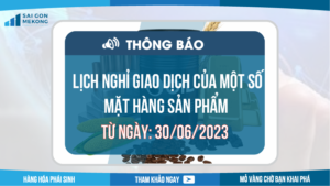 nghỉ giao dịch